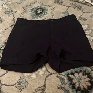 navy blue dress shorts